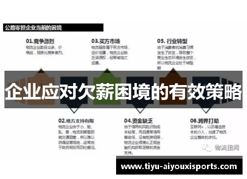 企业应对欠薪困境的有效策略
